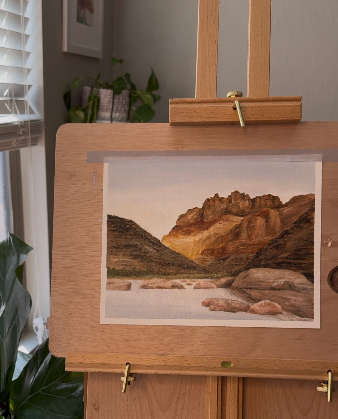 Horseshoe Bend – 8x10 Original Oil Painting