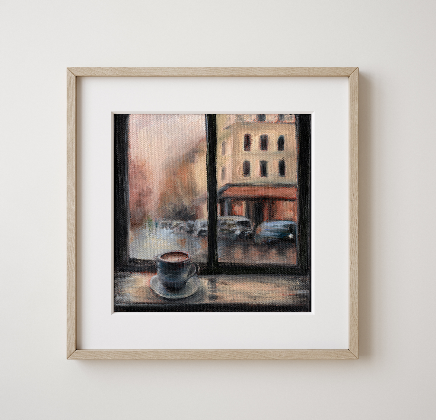 By The Window Original Oil Canvas Painting