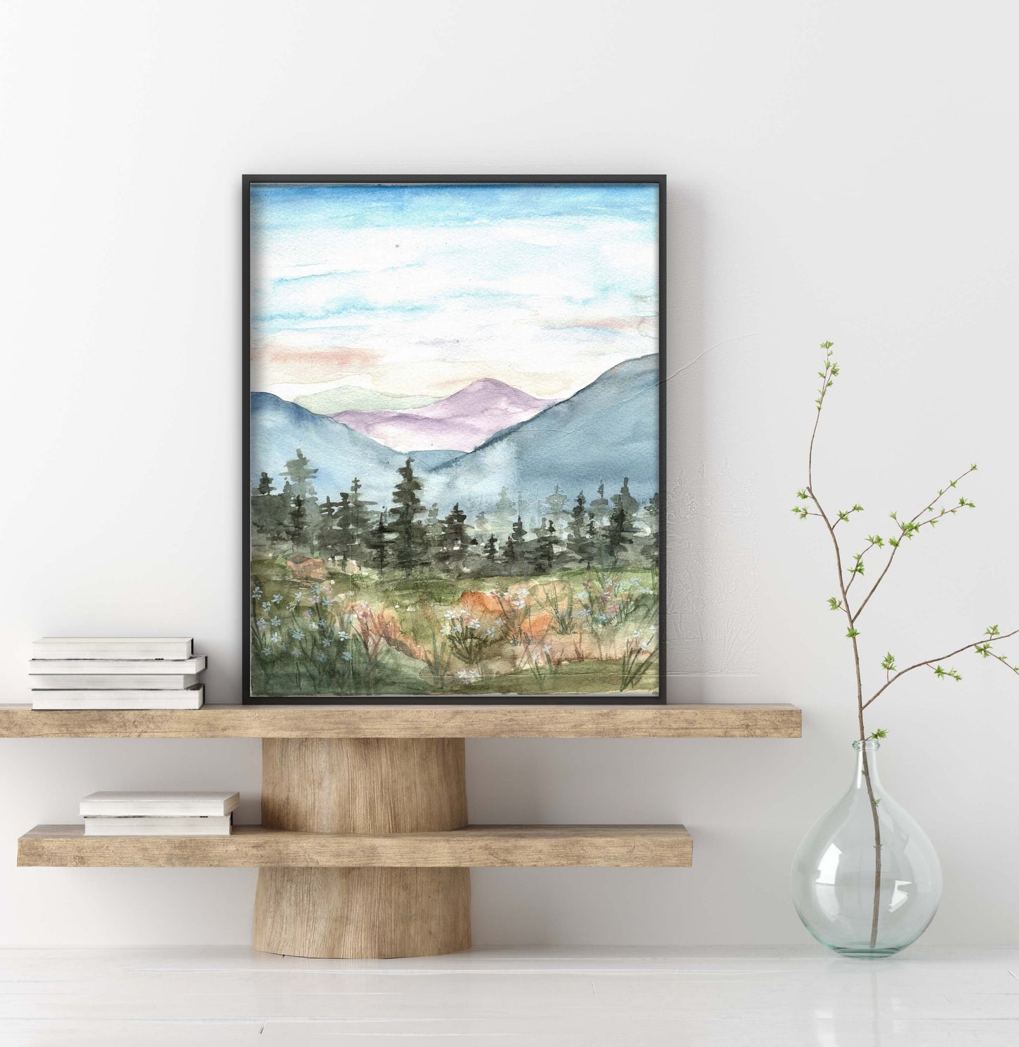 Spring Mountain Landscape