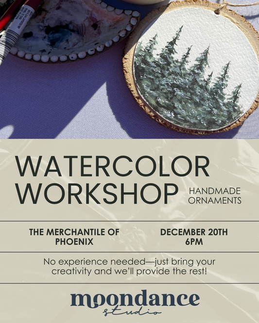 Watercolor Ornament Workshop