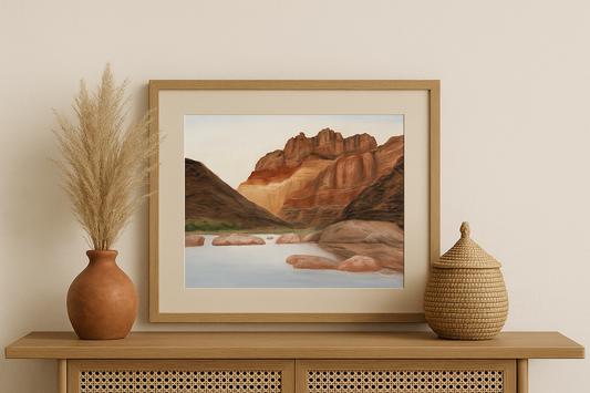 Horseshoe Bend – 8x10 Original Oil Painting