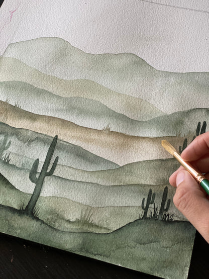 The Merchantile Watercolor Workshop