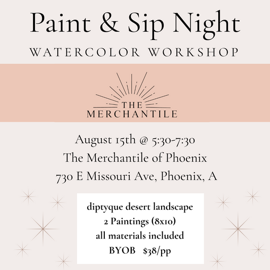 The Merchantile Watercolor Workshop