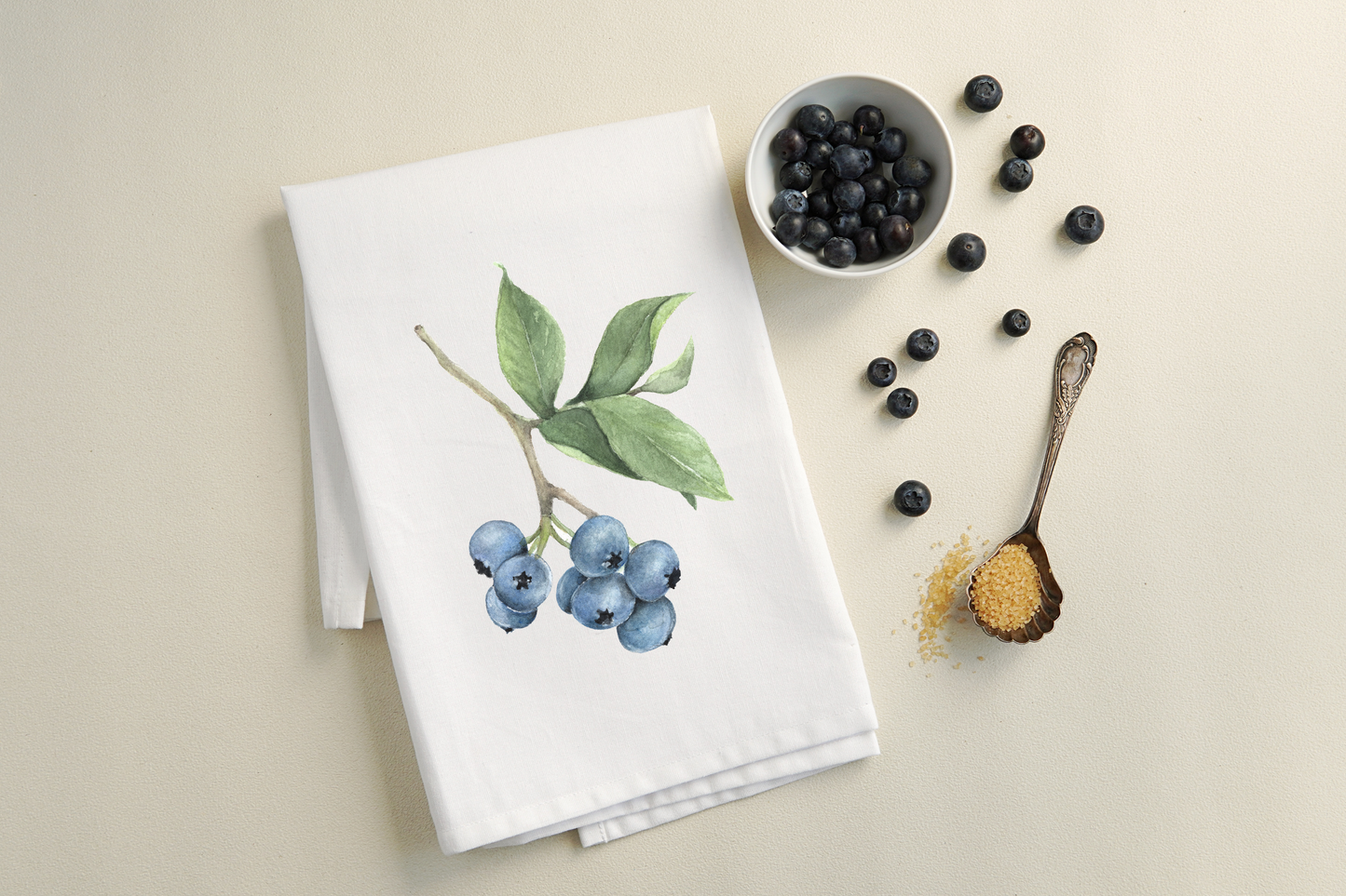 Blueberry Tea Towel