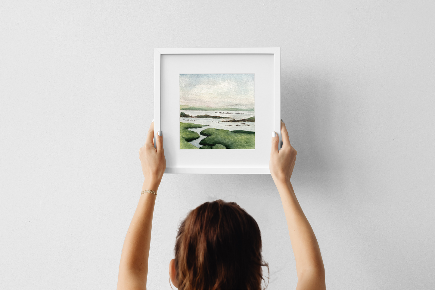 Cape Cod Watercolor Landscape Print