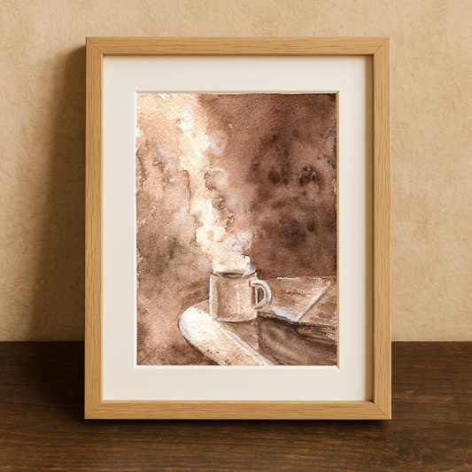 Sunday Mornings - Watercolor Art Print