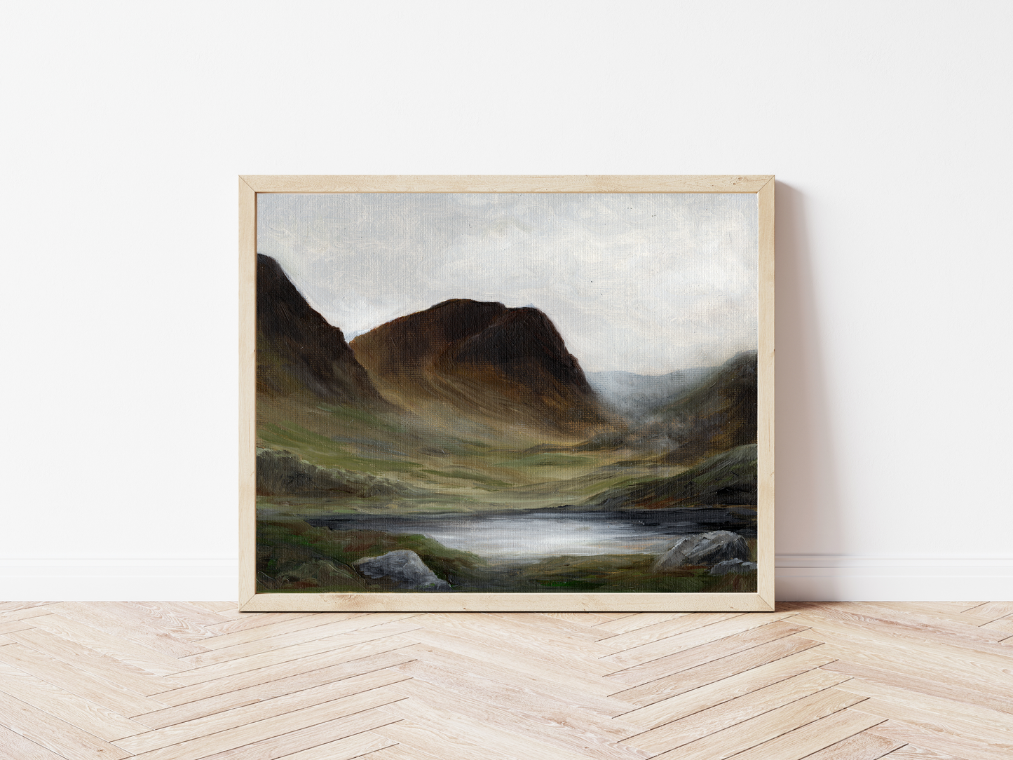 Glencoe Scotland Landscape Oil Painting