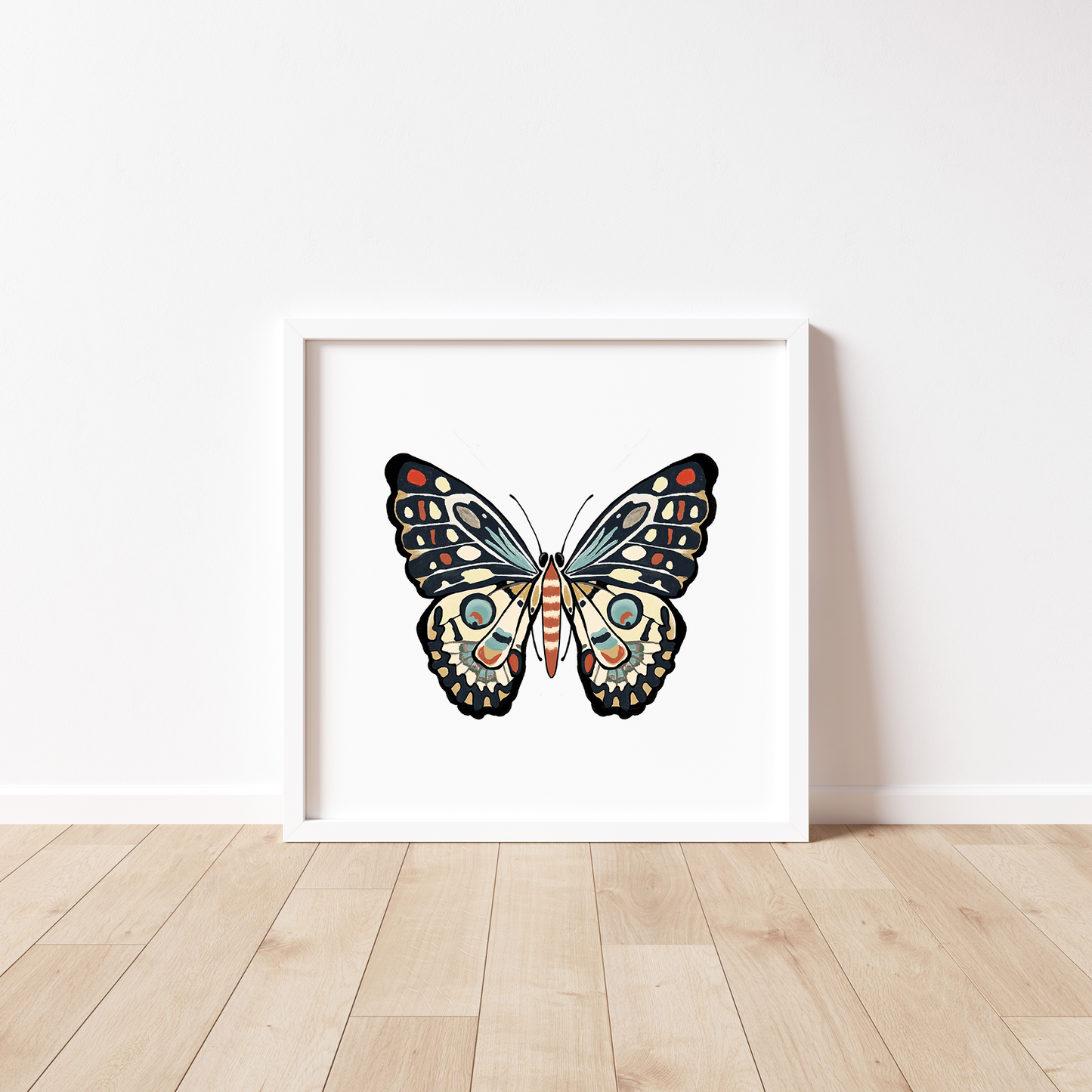 Boho Moth Print