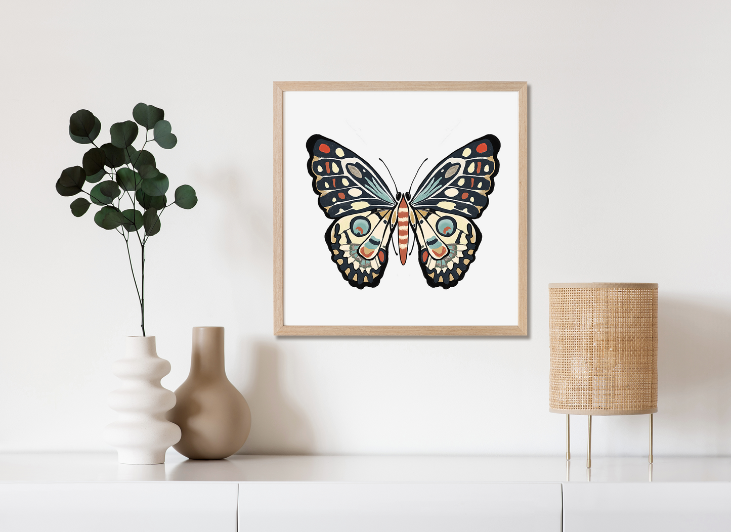 Boho Moth Print