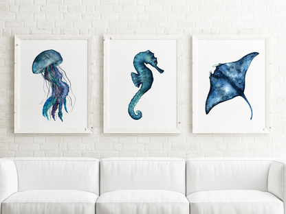 Sea Creature 3 Piece Set