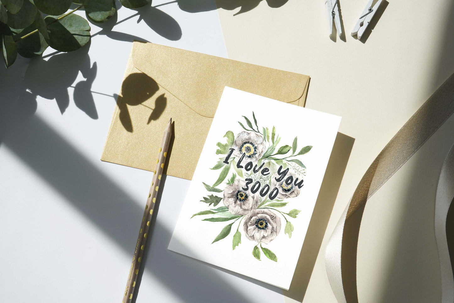 I Love You 3000 | Greeting Card