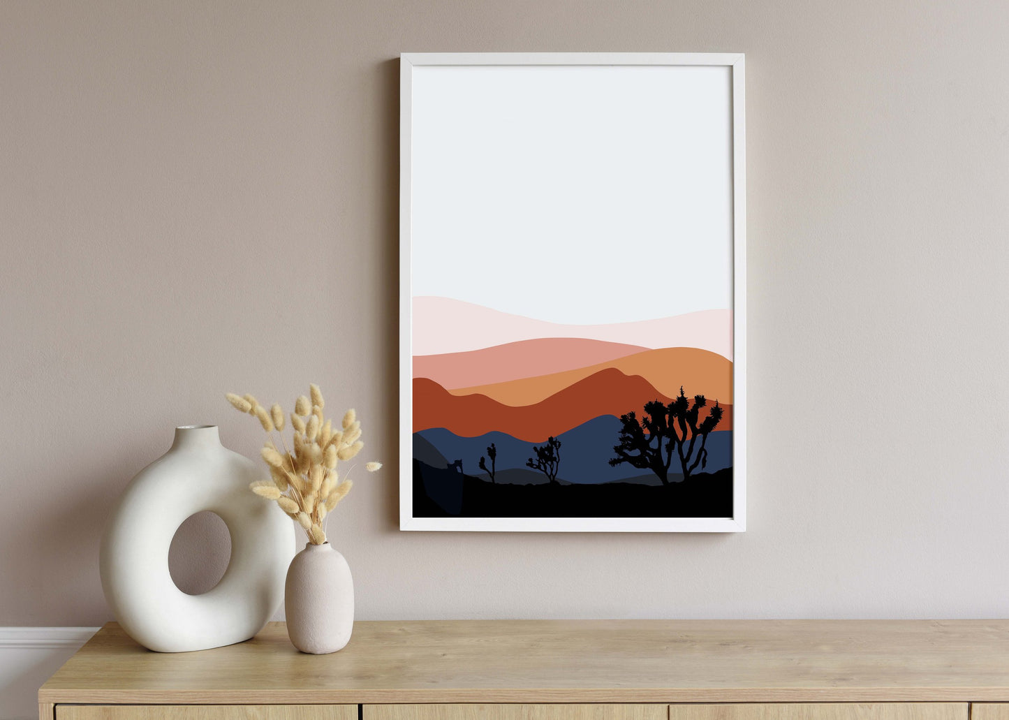 Joshua Tree Landscape -Art Print