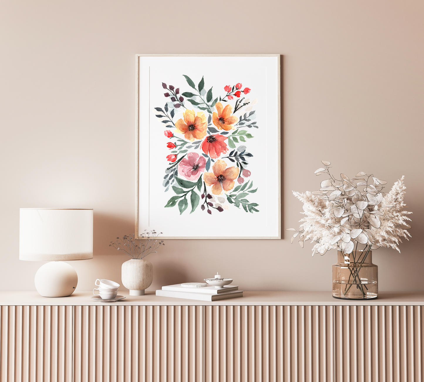 Spring Florals - Watercolor Print