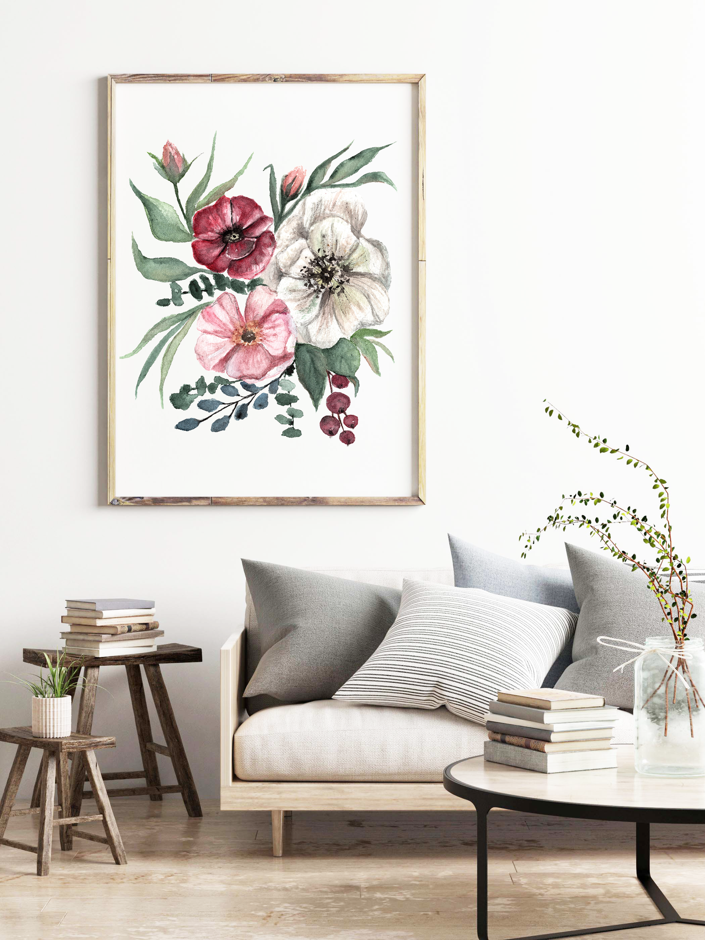 Wildflowers - Watercolor Print