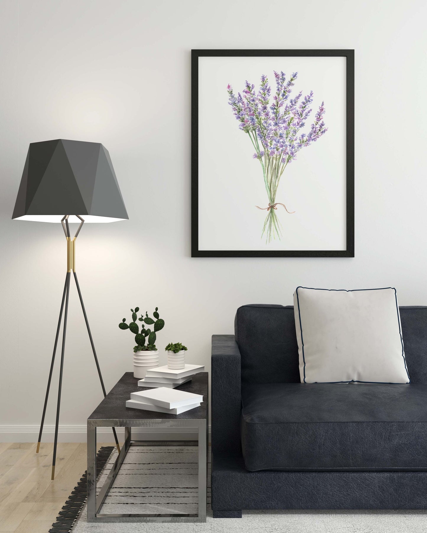 Lavender - Watercolor Print