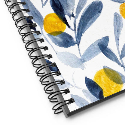 Patterned Spiral Notebook / Journal