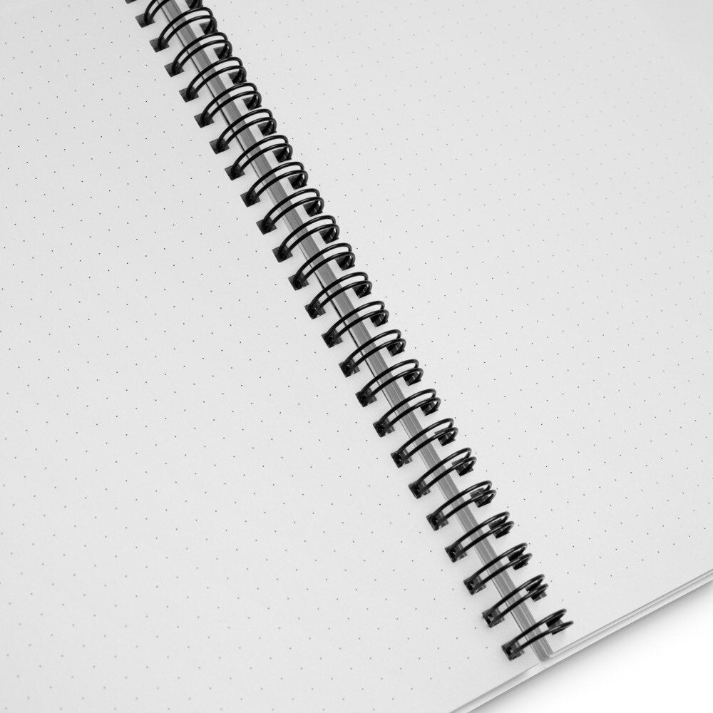 Patterned Spiral Notebook / Journal